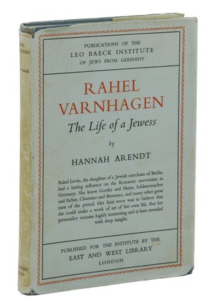 Item #140945356 Rahel Varnhagen: The Life of a Jewess. Hannah Arendt, Richard Winston, Clara Winston