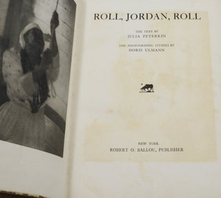 Roll, Jordan, Roll (Julia Peterkin's copy)