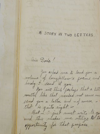 Venom from an Angry Heart & Swedish Thougths (sic) and Sentiments (Outsider artist's handwritten illustrated memoirs)