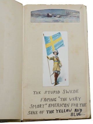 Venom from an Angry Heart & Swedish Thougths (sic) and Sentiments (Outsider artist's handwritten illustrated memoirs)