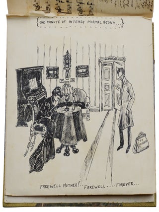Venom from an Angry Heart & Swedish Thougths (sic) and Sentiments (Outsider artist's handwritten illustrated memoirs)