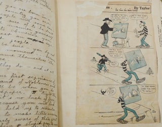 Venom from an Angry Heart & Swedish Thougths (sic) and Sentiments (Outsider artist's handwritten illustrated memoirs)