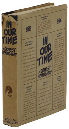 Item #140945392 In Our Time. Ernest Hemingway