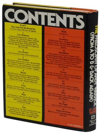 The Philosophy of Andy Warhol: From A to B and Back Again