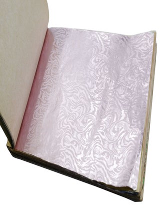 Dazzling sample album of decorated aluminum foil from Germany in 1941