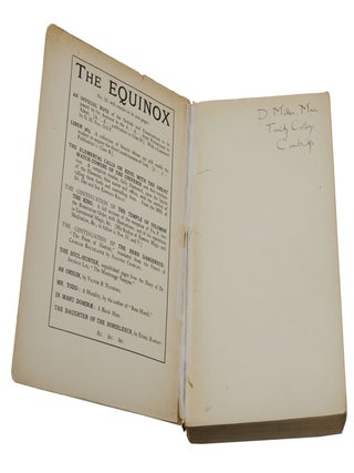 The Equinox: The Official Organ of the A∴A∴, The Review of Scientific Illuminism