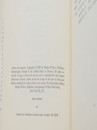Myth and Reality