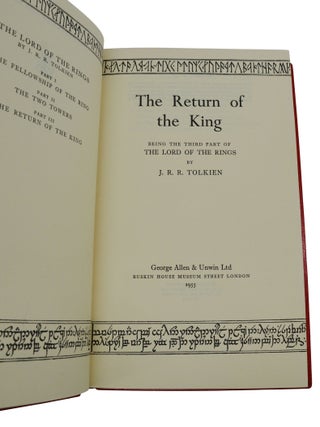 The Lord of the Rings. The Fellowship of the Ring; The Two Towers; The Return of the King.