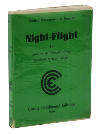Item #140945506 Night-Flight. Antoine Saint-Exupery, Stuart Gilbert