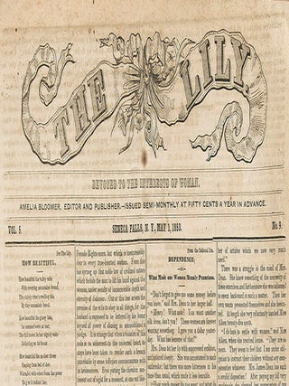 The Lily: Devoted to the Interests of Woman.