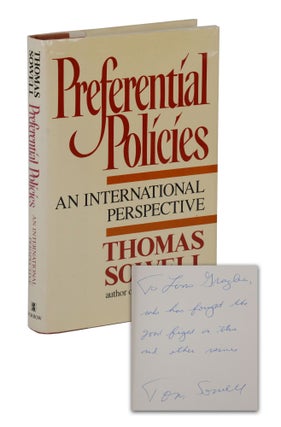 Item #140945543 Preferential Policies: An International Perspective. Thomas Sowell