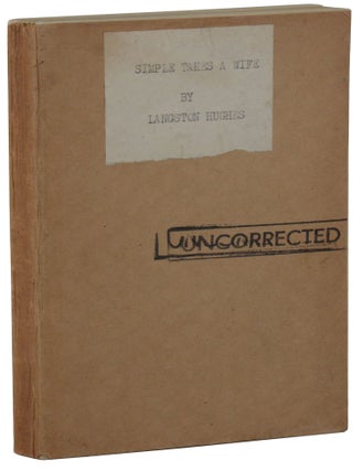 Item #140945566 Simple Takes a Wife. Langston Hughes