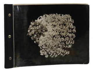 Item #140945667 Floral arrangements for caskets, a sample catalog of 18 macabre silver gelatin...