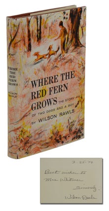 Item #140945680 Where the Red Fern Grows. Wilson Rawls