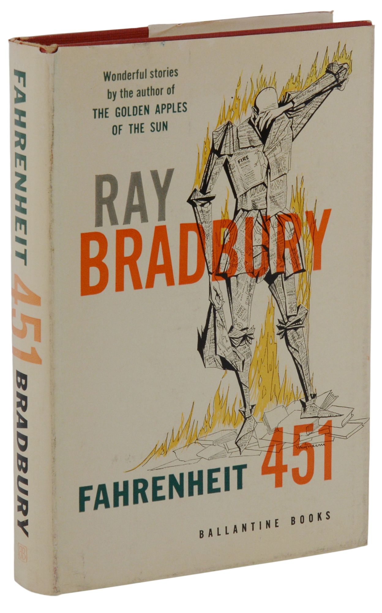 FAHRENHEIT 451 - SIGNED BY RAY BRADBURY - TRUE FIRST PRINTING