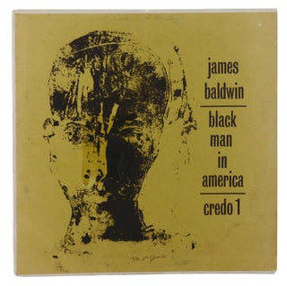 Item #140945713 Black Man in America: An Interview with James Baldwin (Original LP). James Baldwin