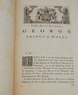 The Commentaries of Caesar, Translated into English. To which is Prefixed a Discourse Concerning The Roman Art of War.