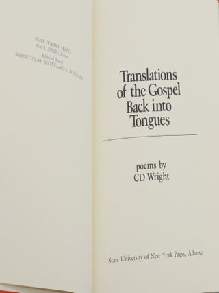 Translations of the Gospel Back into Tongues