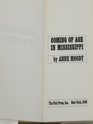 Coming of Age in Mississippi: An Autobiography