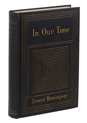 Item #140945775 In Our Time. Ernest Hemingway