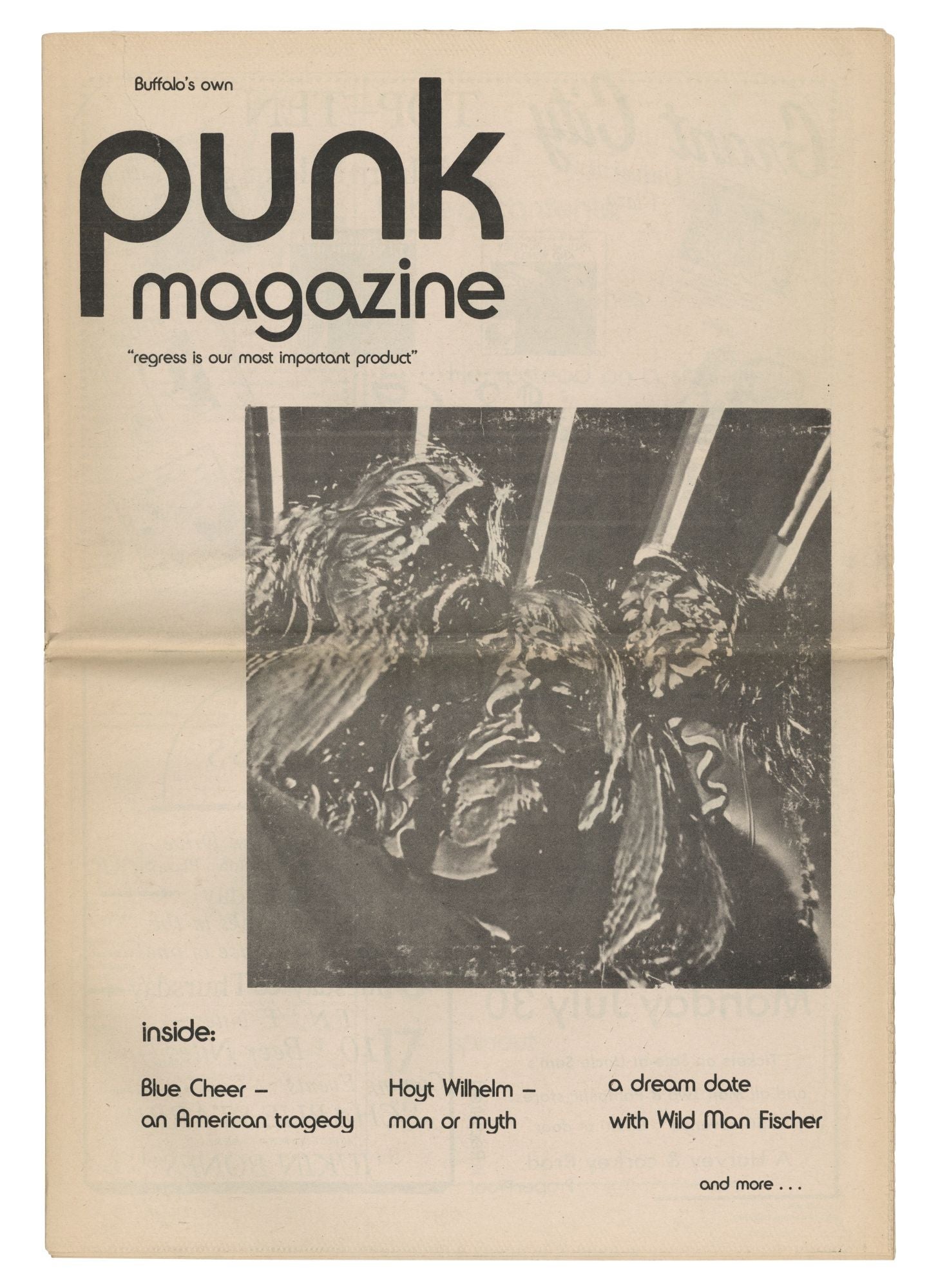 Punk Magazine, Vol. 1 No. 2 July 30, 1973 by Billy Altman, Lester Bangs,  Richard Meltzer on Burnside Rare Books