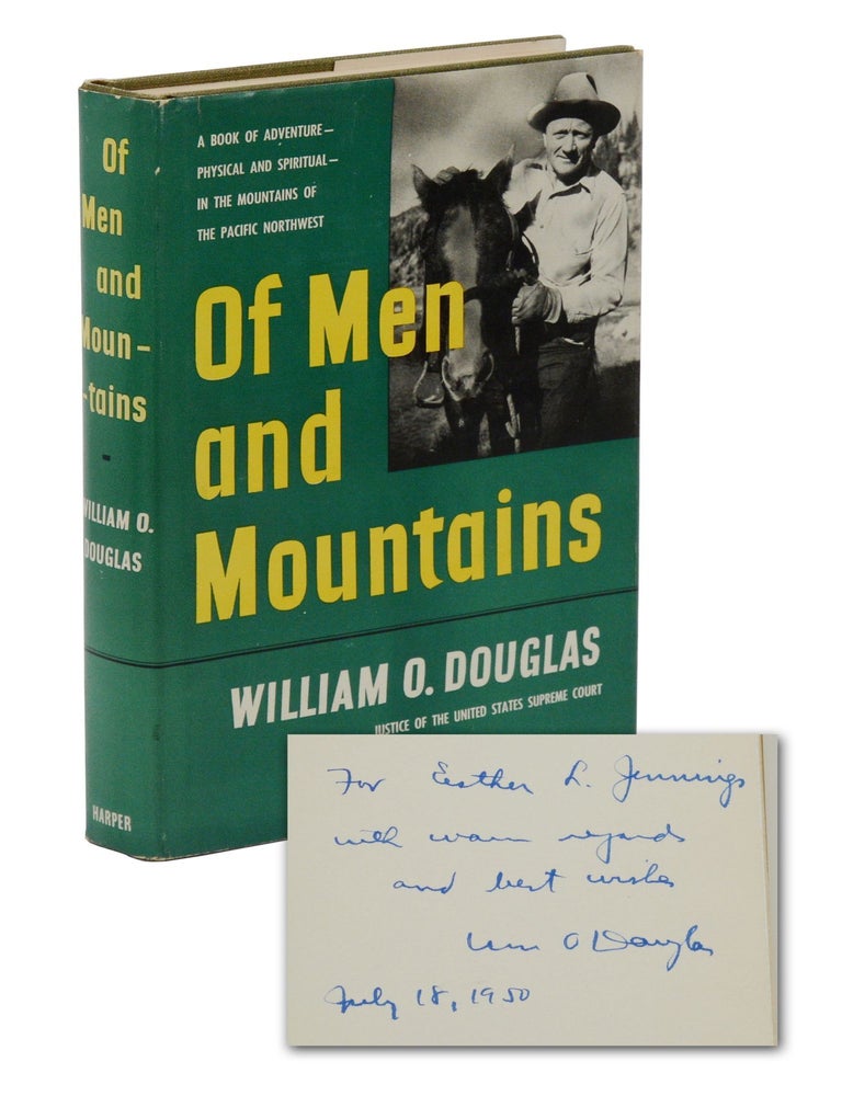 Item #140945805 Of Men and Mountains. William O. Douglas.