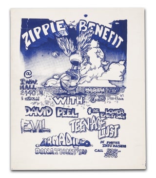 Item #140945850 (Rock Posters) Zippie Benefit @ I.W.W. Hall, March 31st 1972. The Zippies