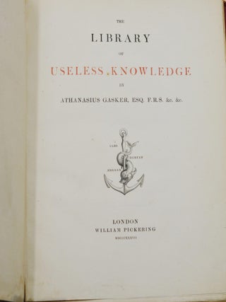 The Library of Useless Knowledge