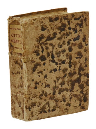 Item #140945889 (18th Century Travel Guide to Venice) Forestiero illuminato intorno le cose piu'...
