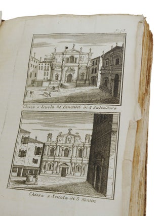 (18th Century Travel Guide to Venice) Forestiero illuminato intorno le cose piu' rare, e curiose antiche, e moderne della citta' di venezia e dell'isole circonvicine: con la descrizione delle Chiese, Monisterj , Ospitali, Tesoro di S. Marco, Arsenale, Fabbriche pubbliche, Pitture celebri, Funzioni e Dimonisterivertimenti, e di quanto v'è di più riguardevole : Opera adornata di molte bellissime vedute in rame, e corretta dai moltiplici errori trascors nell'ultima Edizione