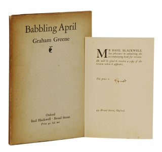 Item #140945924 Babbling April. Graham Greene