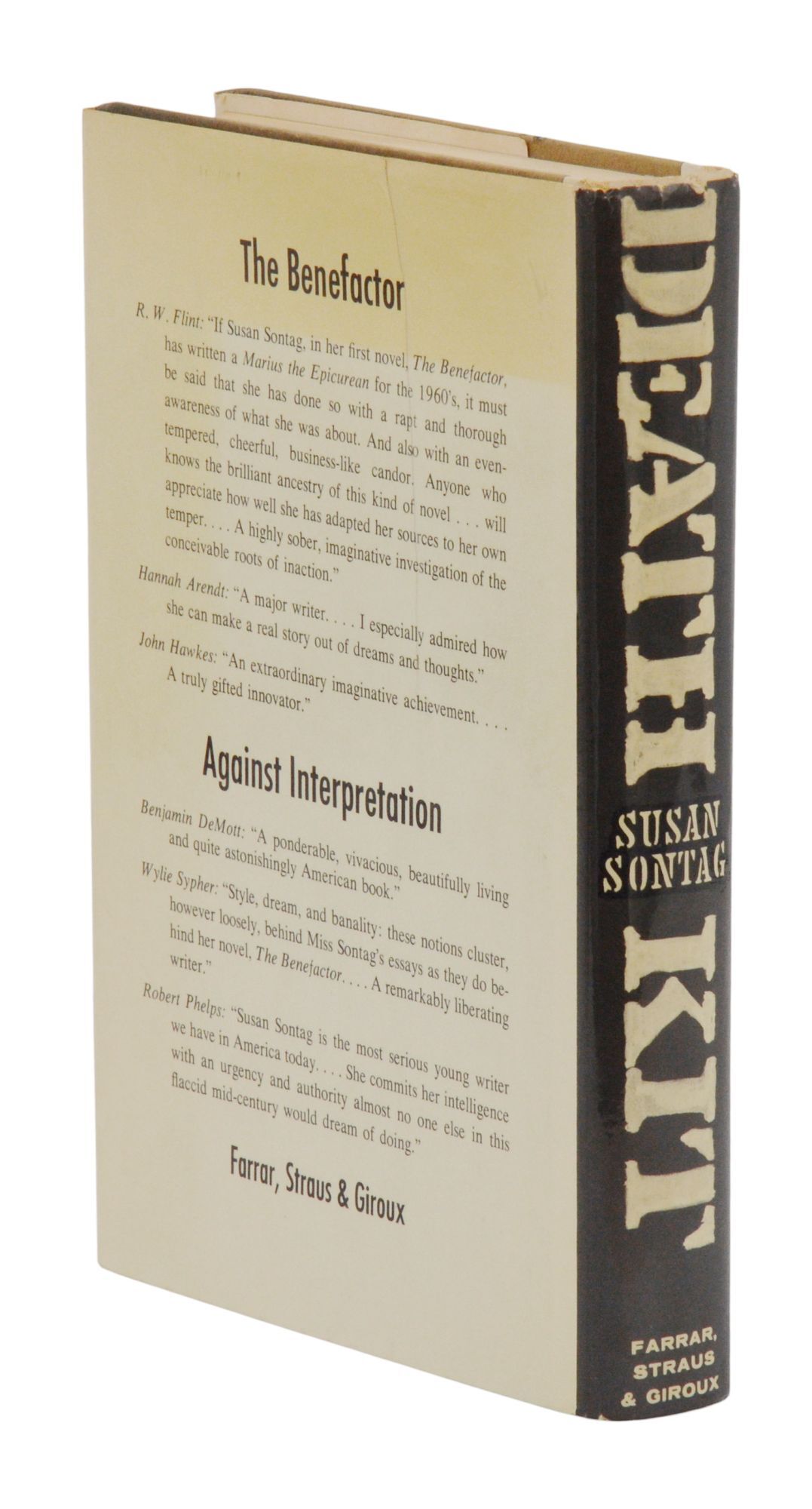 Death Kit | Susan Sontag | First Edition