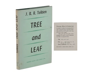 Item #140945939 Tree and Leaf. J. R. R. Tolkien