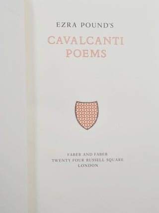 Cavalcanti Poems