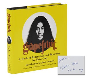 Item #140946117 Grapefruit: A Book of Instruction and Drawings. Yoko Ono, John Lennon, Introduction