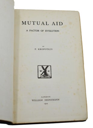 Mutual Aid: A Factor of Evolution