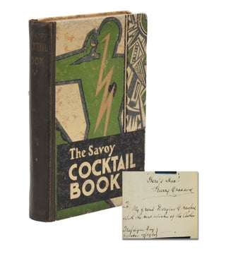 Item #140946129 The Savoy Cocktail Book. Harry Craddock