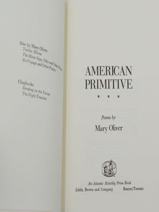 American Primitive