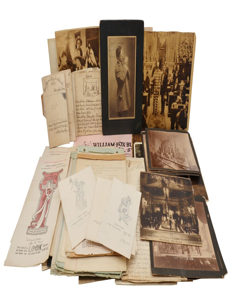 Item #140946224 Archive of silent-era film actor and director Arthur Mackley. Arthur Mackley.