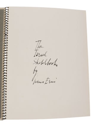 The Israel Sketchbooks
