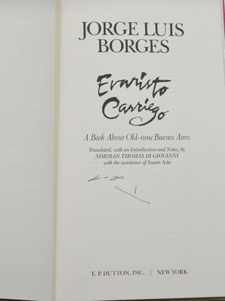Evaristo Carriego: A Book about Old-Time Buenos Aires