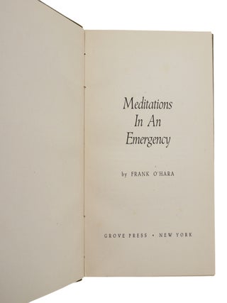 Meditations in an Emergency