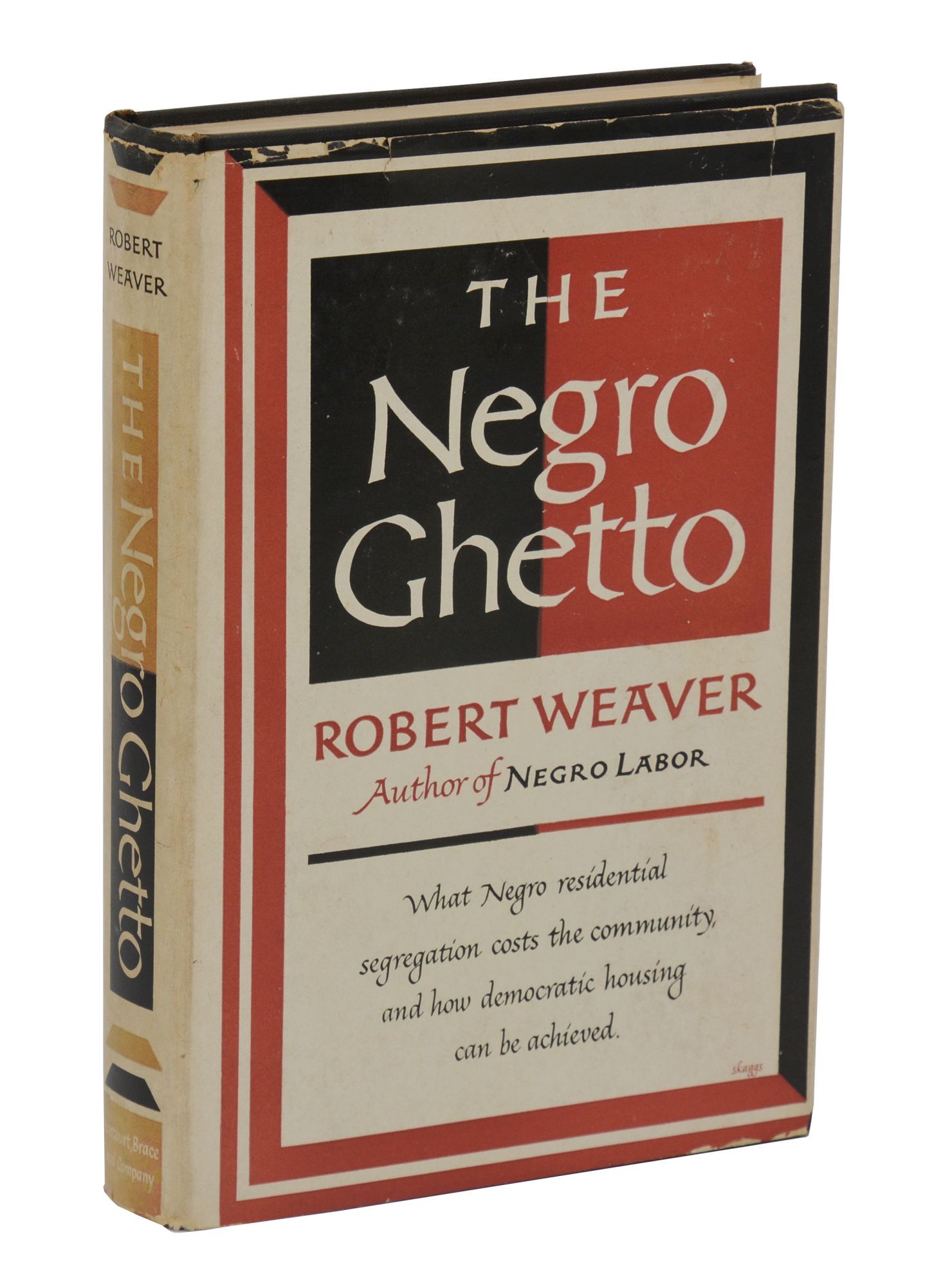The Negro Ghetto | Robert Weaver | First edition