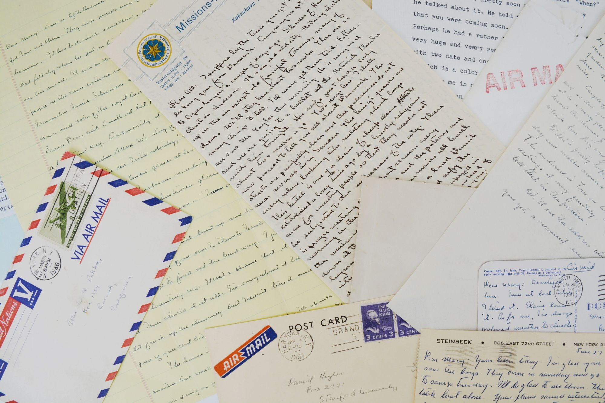 400 Letters Massive archive of nearly 400 letters and postcards written by John ...