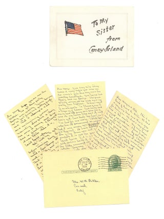 Massive archive of nearly 400 letters and postcards written by John Steinbeck to his family over the course of 29 years