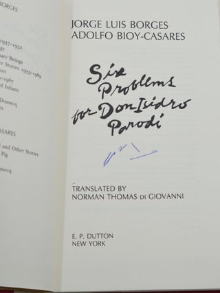 Six Problems for Don Isidro Parodi