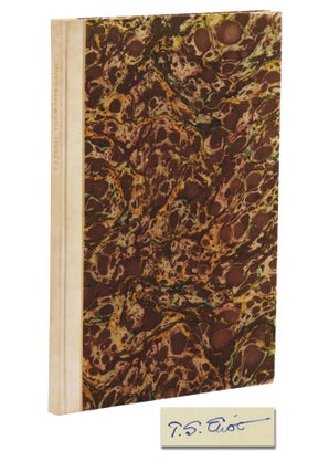 Item #140946351 The Waste Land. T. S. Eliot