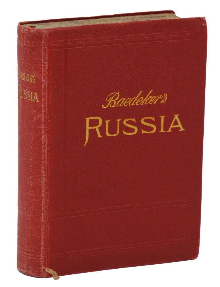 Item #140946355 Russia, with Teheran, Port Arthur, and Peking: Handbook for Travellers (Baedeker's Russia). Karl Baedeker.