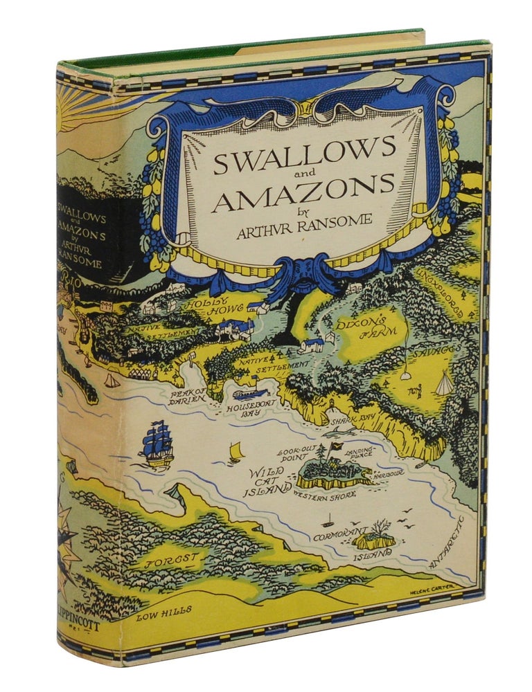 Item #140946374 Swallows and Amazons. Arthur Ransome, Helene Carter.