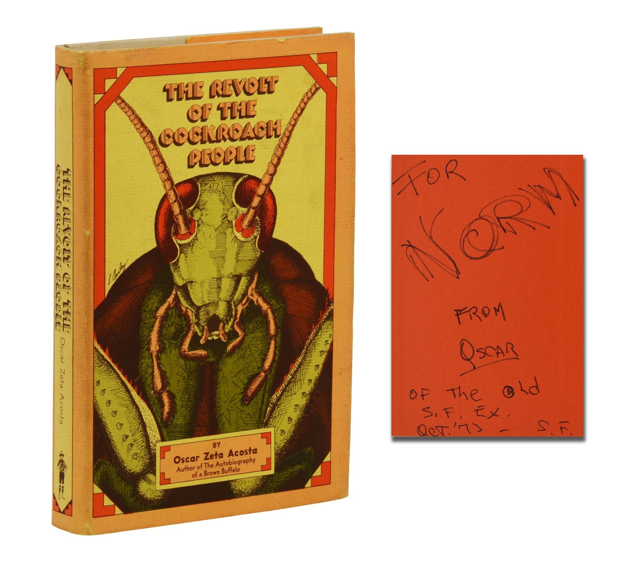 The Revolt of the Cockroach People | Oscar Zeta Acosta | First Edition